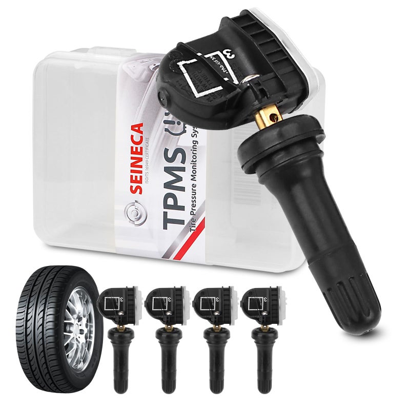 SEINECA 13598772 315MHz Tire Pressure Monitoring System(TPMS) Sensors Compatible with Chevy Silverado GMC Sierra Cadillac ATS XTS Buick Cruze Camaro Trax Colorado Sonic Impala - Image 1